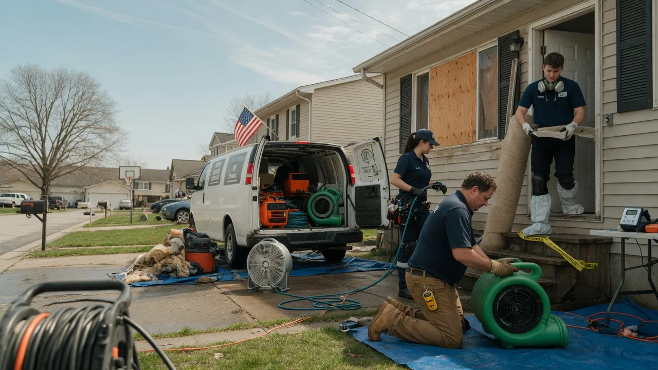 Water Damage Restoration in Minden, WV near me